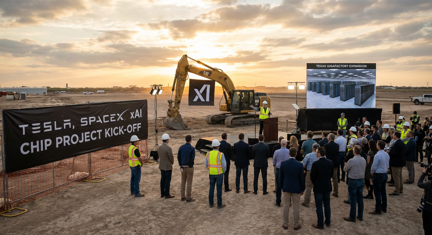 Terafab: La Vision Stratégique de Musk pour Dominer la Fabrication de Puces d'IA