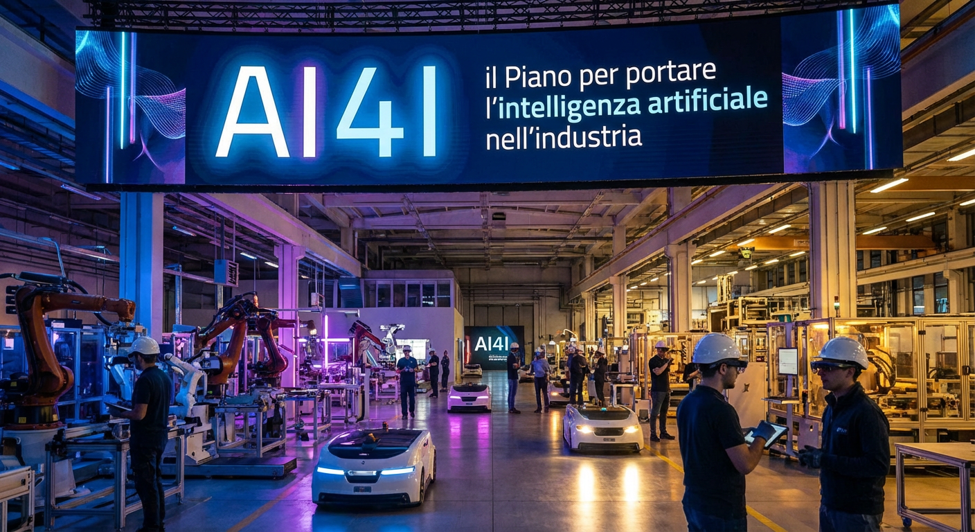 AI4I: Le Plan Stratégique qui Transformera l’Industrie Italienne