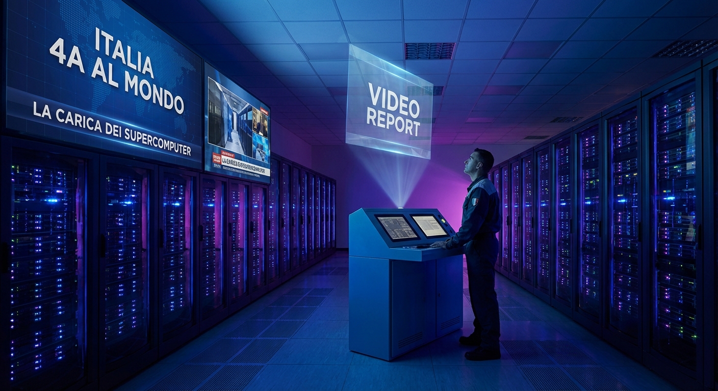 L’Italie Consolide Sa Position en Tant que Puissance Mondiale en Superordinateurs : Un Investissement Stratégique en Intelligence Artificielle