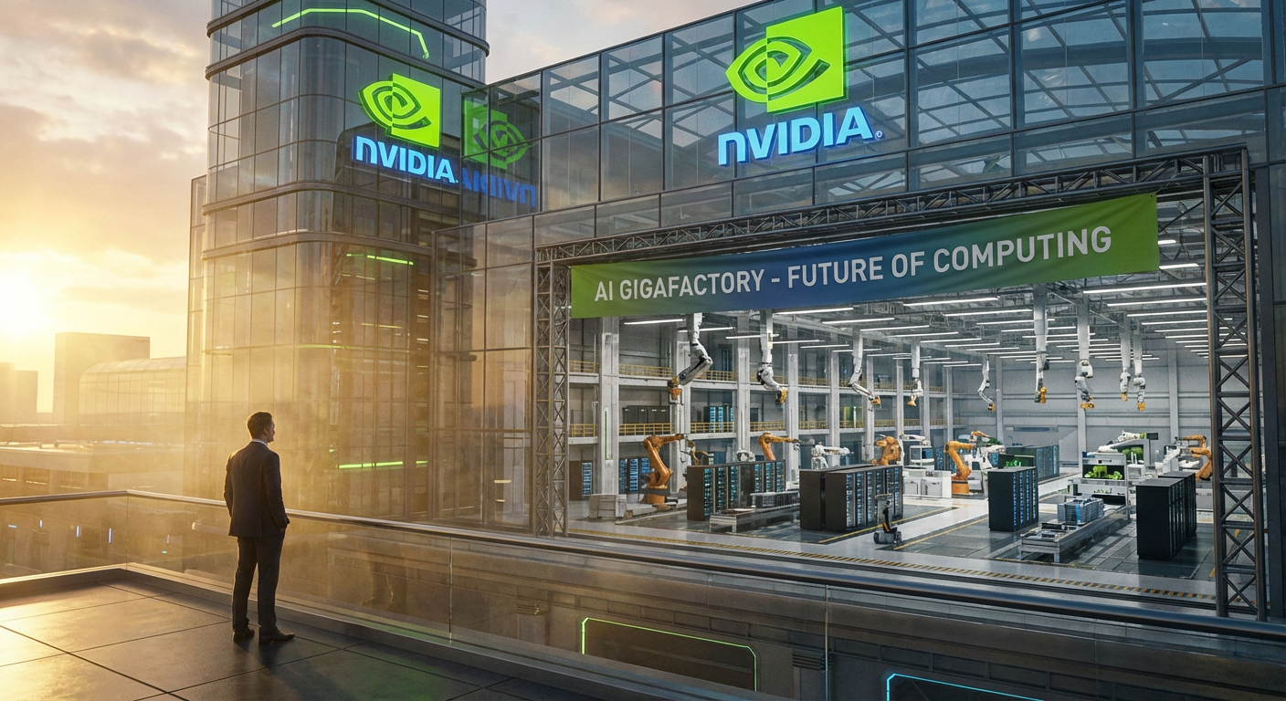 La Victoire de Nvidia et l’Avenir Prometteur des AI Gigafactories