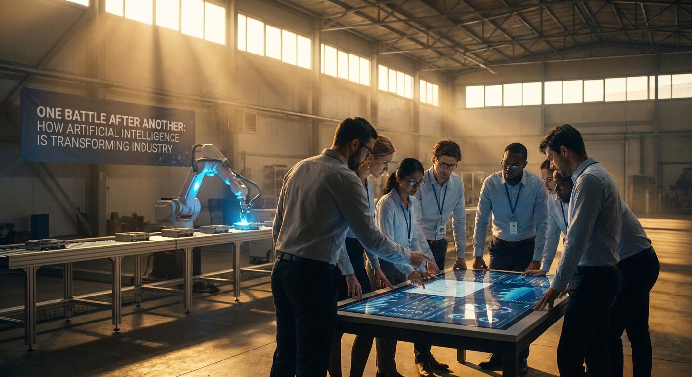 Bataille Après Bataille": Comment l'Intelligence Artificielle Transforme l'Industrie et Mérite une Reconnaissance Mondiale