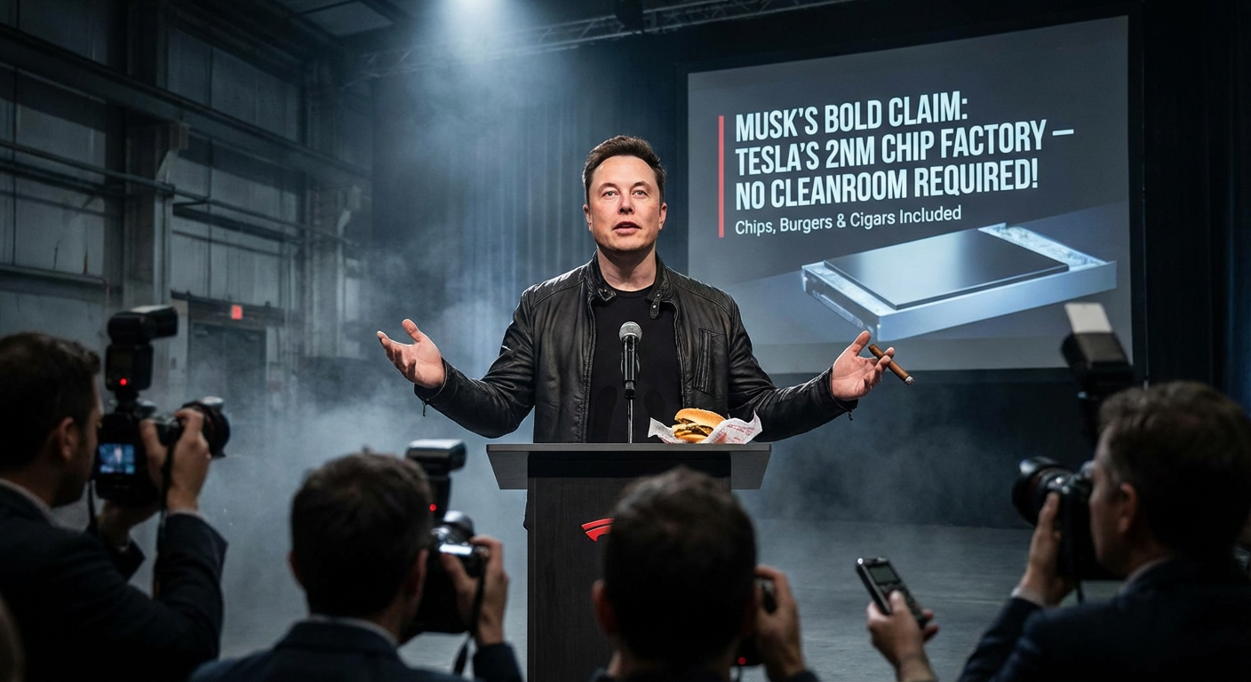 La Révolution des AI Gigafactories : Pourquoi Musk a Raison de Remettre en Question les Paradigmes de la Fabrication de Semiconducteurs